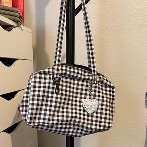 Checkered BAGGU Swinger Bag